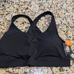 Ideology Jet Black Sports Bra